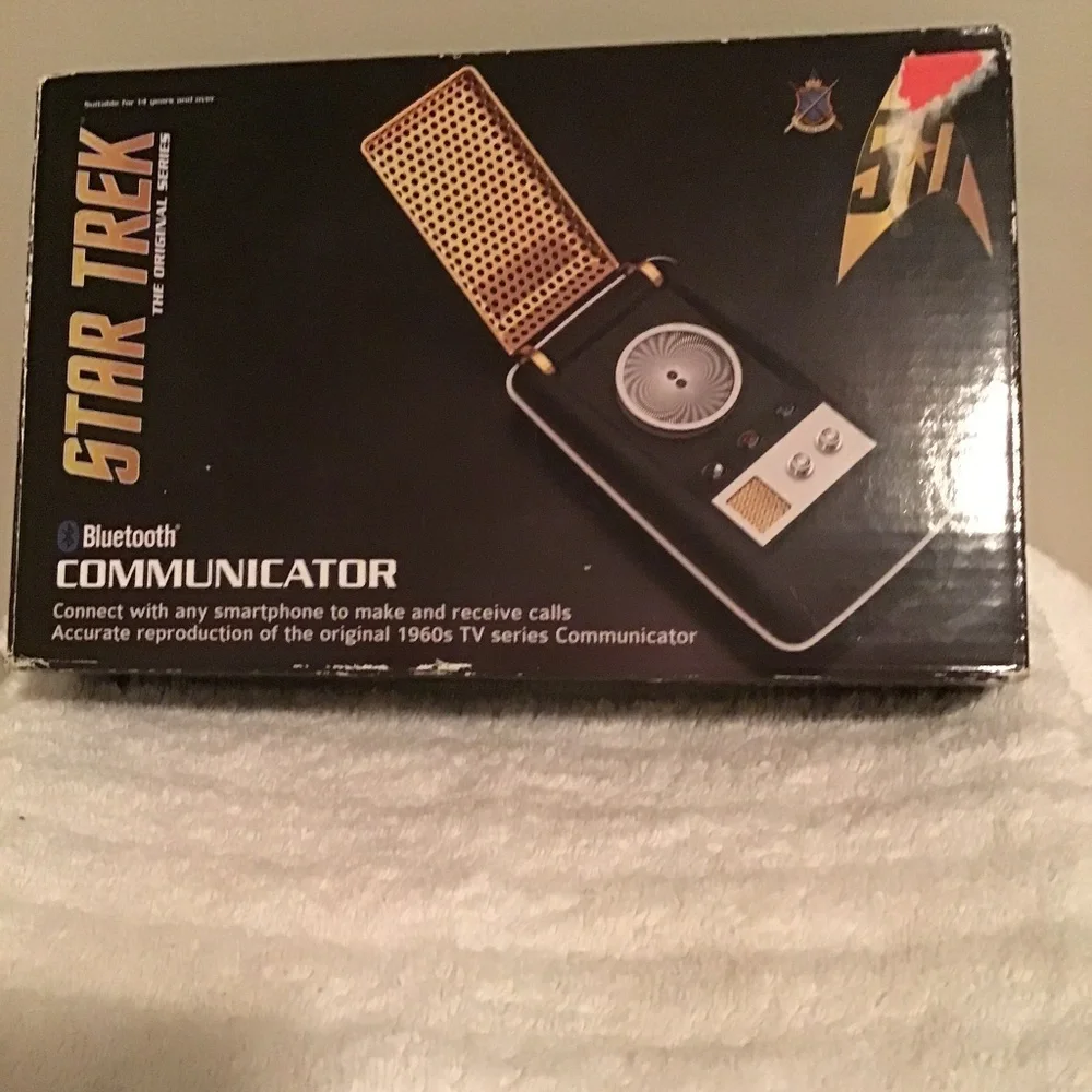🔥Best offers, STAR TREK, Bluetooth Communicator, NIB, see pictures, collectible